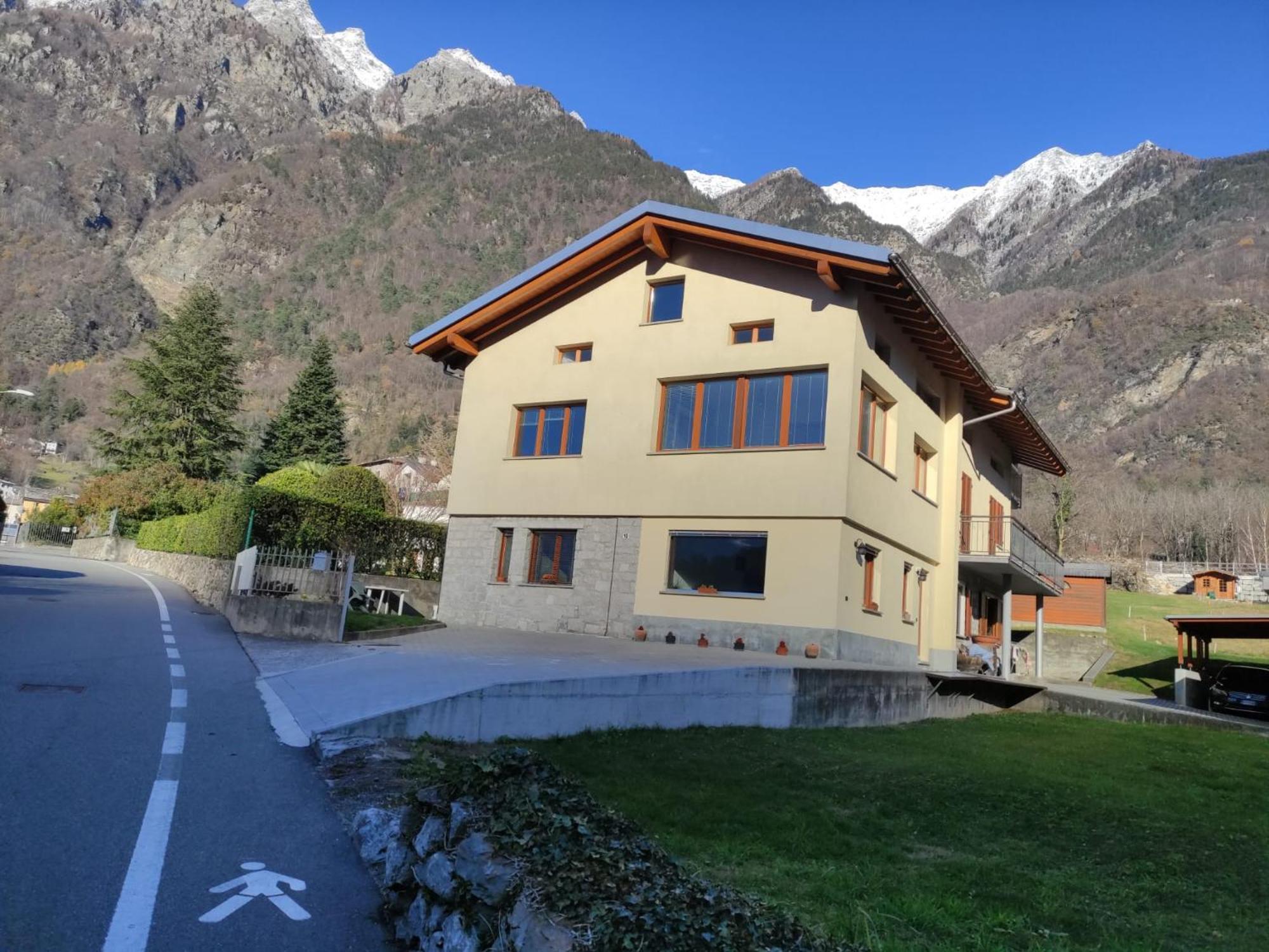 L'Acero Rosso Villa Prosto di Piuro Kültér fotó